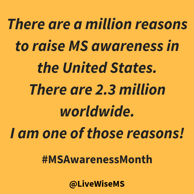 A million reasons to raise MS awareness
