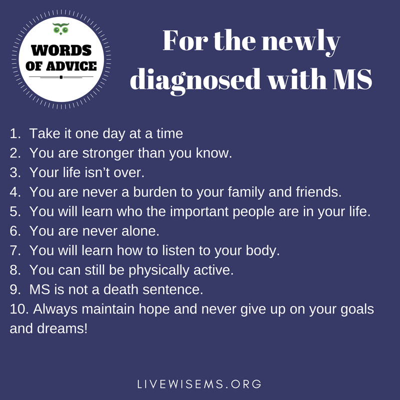 My virtual hug to those 200 newlydiagnosed with MS LiveWiseMS